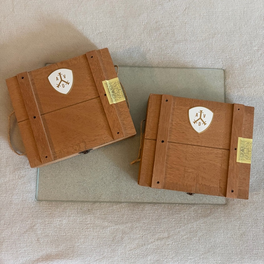 ADV 2 empty cigar boxes - Picture 2 of 7